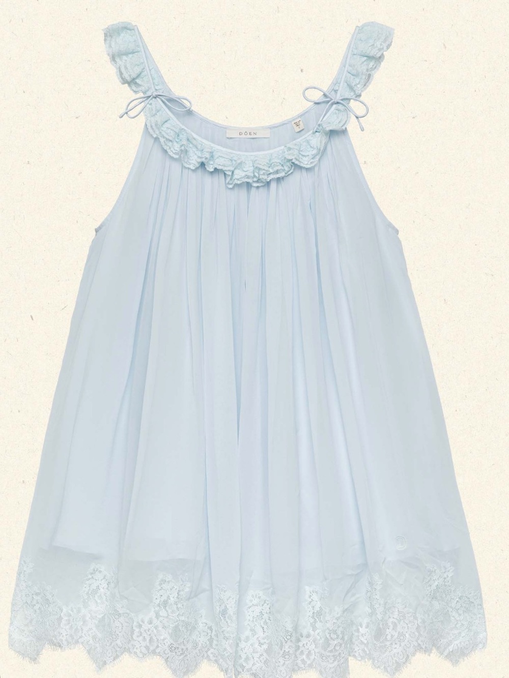 Doen Cecilia Dress Alice Blue M NWT - Picture 2 of 6